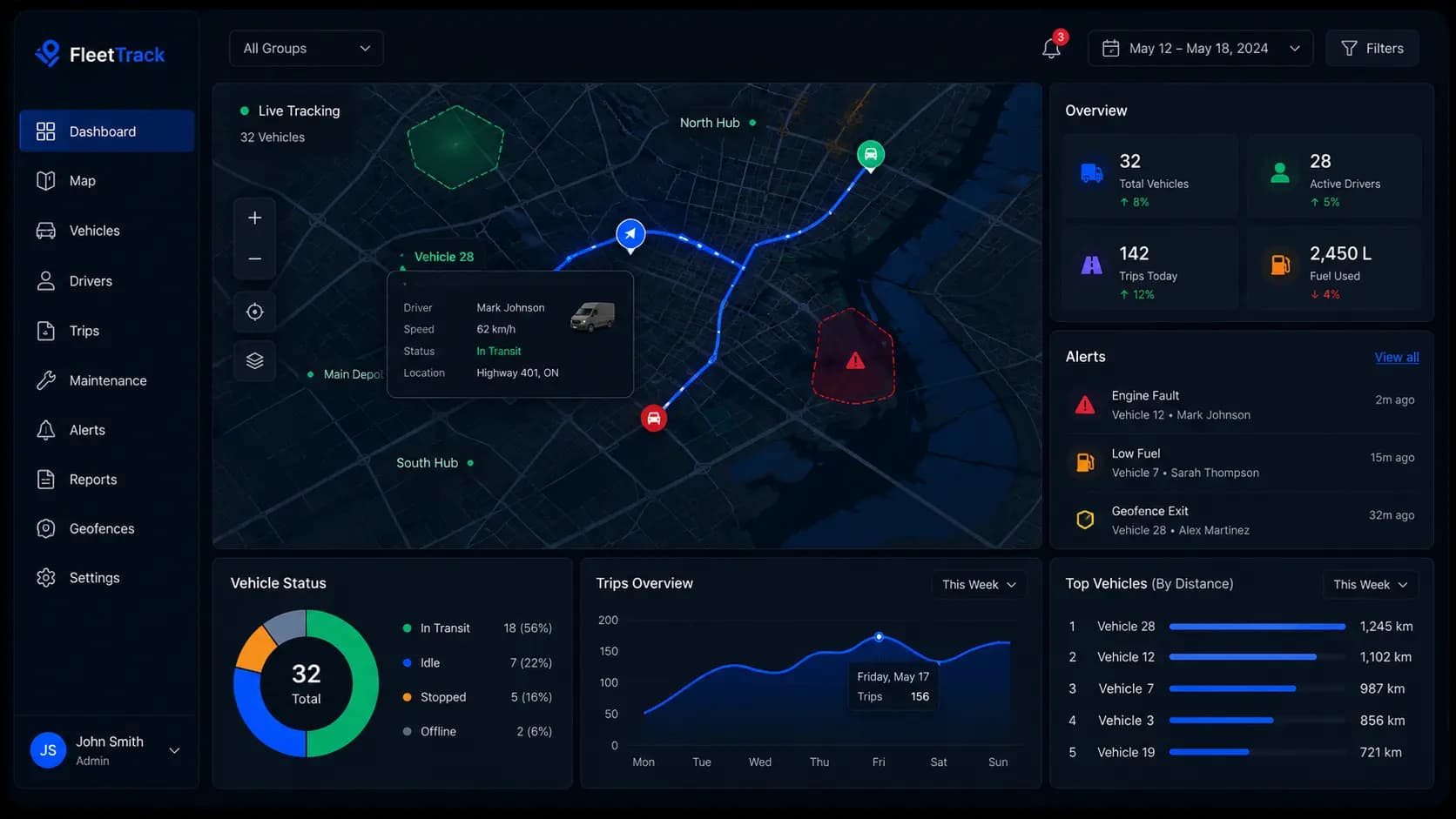 Fleet Tracking System