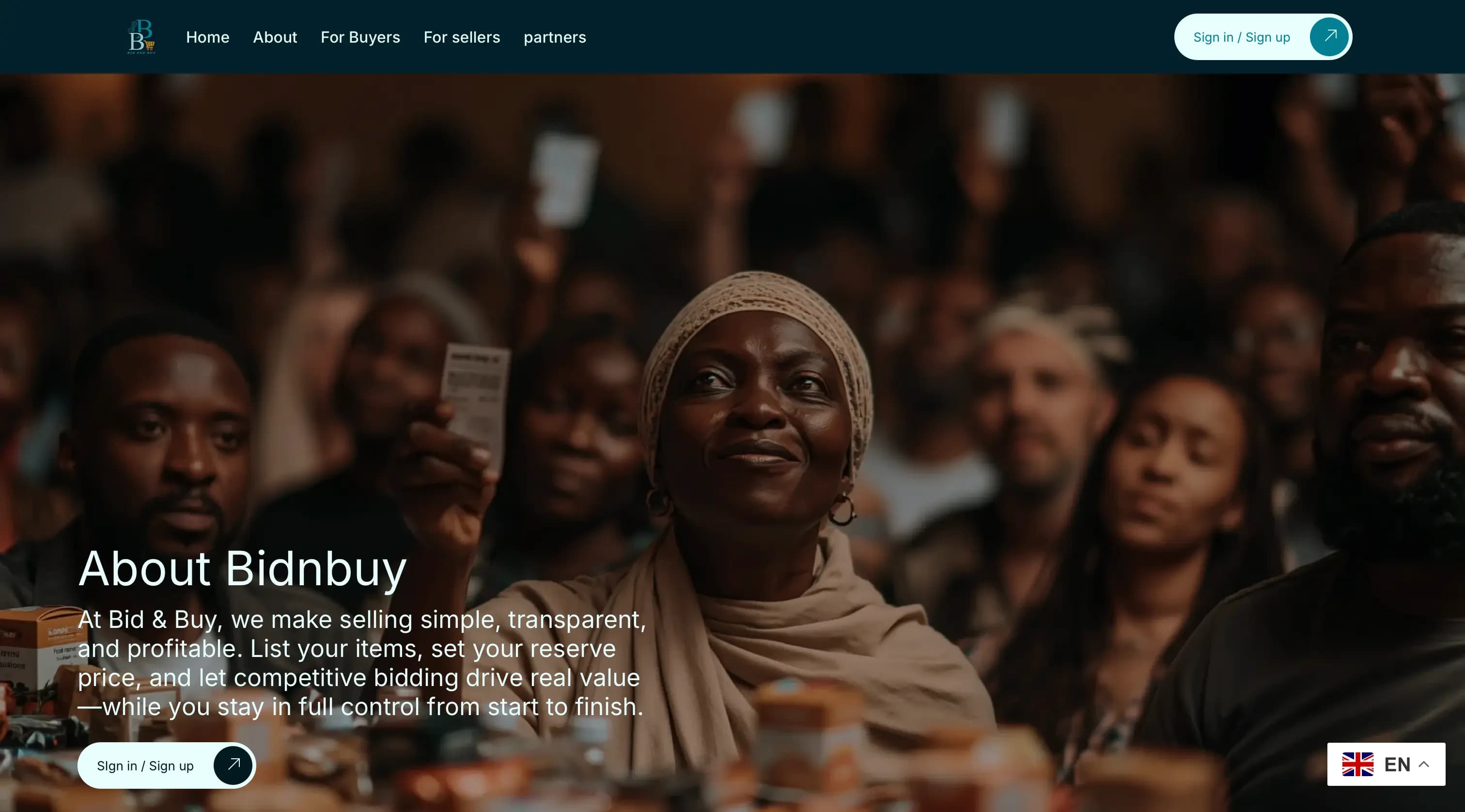Bidnbuy Website gallery image 1