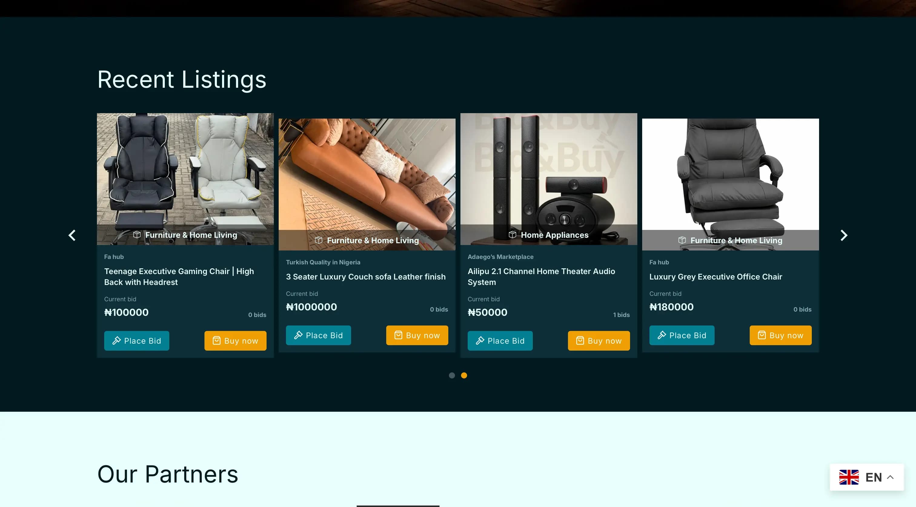 Bidnbuy Website gallery image 5